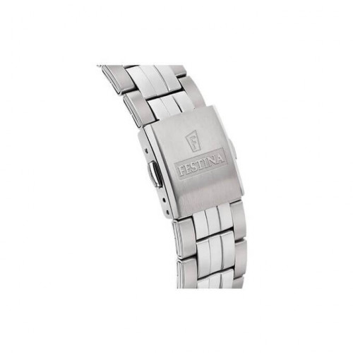 Festina – Cadran bleu – Tout en acier inoxydable – Dateur sur 6h – F20425/2 Festina – Cadran bleu – Tout en acier inoxydable – Dateur sur 6h – F20425/2