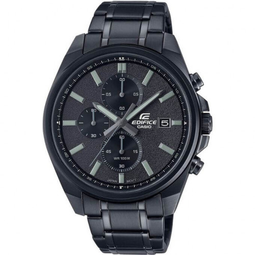 Casio – Cadran large au design simple – Noir en acier inoxydable – Chronographe – EFV610DC-1AV Casio – Cadran large au design simple – Noir en acier inoxydable – Chronographe – EFV610DC-1AV