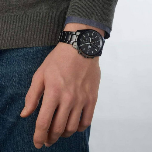 Casio – Cadran large au design simple – Noir en acier inoxydable – Chronographe – EFV610DC-1AV Casio – Cadran large au design simple – Noir en acier inoxydable – Chronographe – EFV610DC-1AV