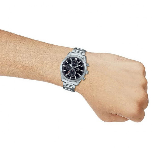Casio Classique du chronographe Verre Saphir anti rayures – Cadran noir – EFB-710D-1AV Casio Classique du chronographe Verre Saphir anti rayures – Cadran noir – EFB-710D-1AV