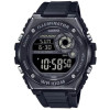 Casio – Boîtier en résine et lunette en métal – Cadran noir, chiffres blancs – MWD-100HB-1BV
