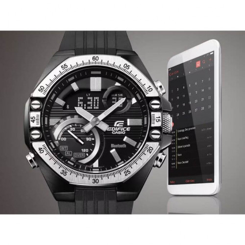 Casio – Bluetooth® Collection Edifice – Heure mondiale pour 300 villes – ECB-10TP-1A Casio – Bluetooth® Collection Edifice – Heure mondiale pour 300 villes – ECB-10TP-1A