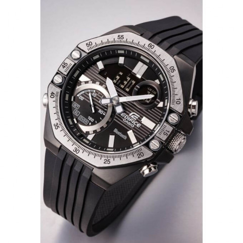 Casio – Bluetooth® Collection Edifice – Heure mondiale pour 300 villes – ECB-10TP-1A Casio – Bluetooth® Collection Edifice – Heure mondiale pour 300 villes – ECB-10TP-1A