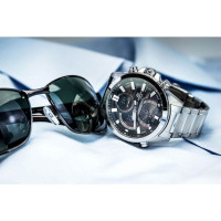 Casio – Synchronisation facile avec votre smartphone par Bluetooth® – Chronographe – ECB-30D-1ADF