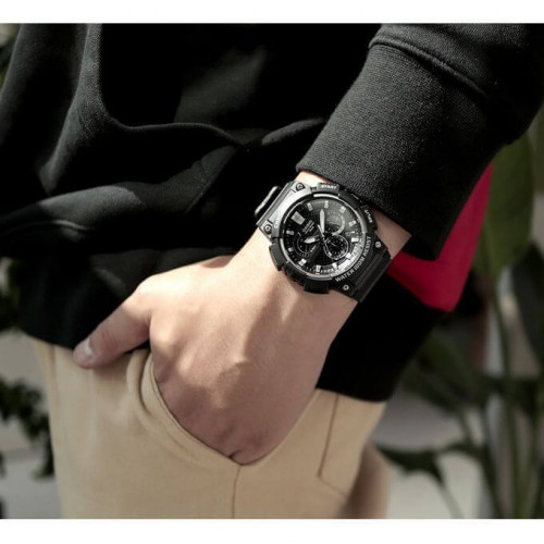 Casio – Chronographe avec dateur pour hommes – Étanche 10BAR – MCW-200H-1A2VDF Casio – Chronographe avec dateur pour hommes – Étanche 10BAR – MCW-200H-1A2VDF