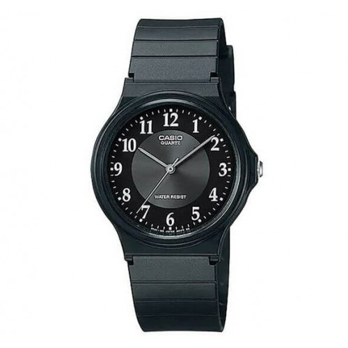 Casio – Montre noire classique décontractée – Cadran blanc – MQ-24-7B3L Casio – Montre noire classique décontractée – Cadran blanc – MQ-24-7B3L