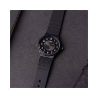 Casio – Montre noire classique décontractée – Cadran blanc – MQ-24-7B3L