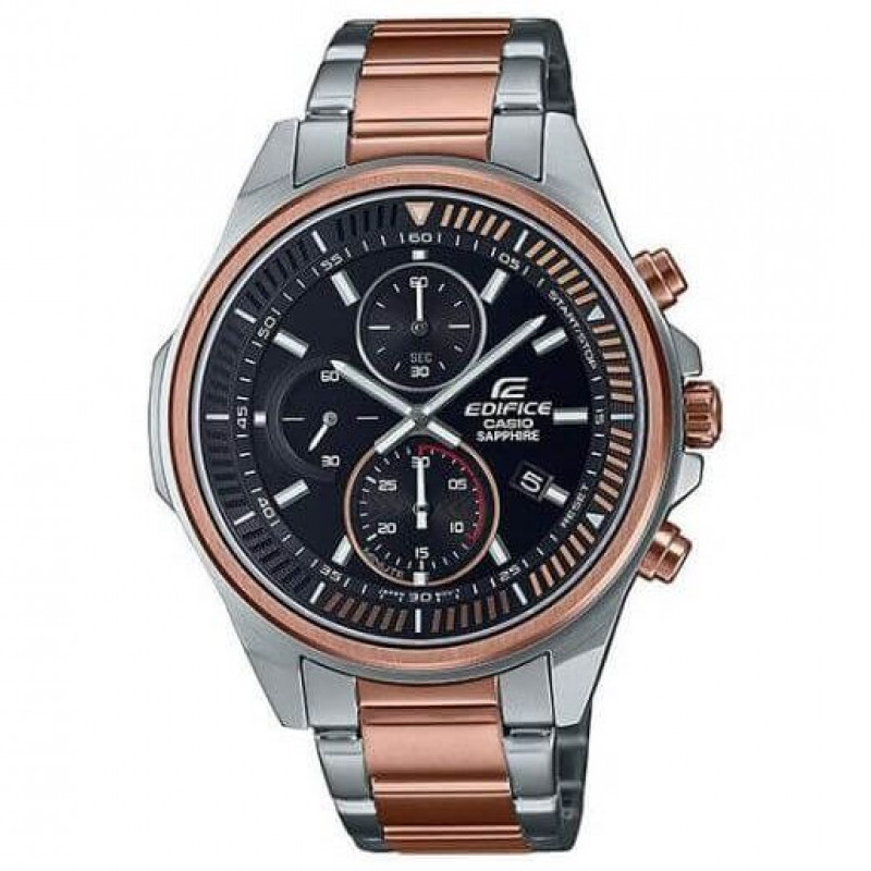 Casio – Série EDIFICE SLIM avec Saphir Cristal – Bicolore – EFR-S572GS-1AV