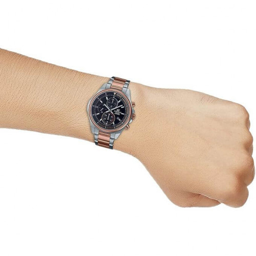 Casio – Série EDIFICE SLIM avec Saphir Cristal – Bicolore – EFR-S572GS-1AV Casio – Série EDIFICE SLIM avec Saphir Cristal – Bicolore – EFR-S572GS-1AV