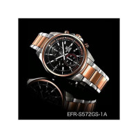 Casio – Série EDIFICE SLIM avec Saphir Cristal – Bicolore – EFR-S572GS-1AV