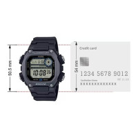 Casio – Étanche 20 BAR – 5 alarmes – Autonomie de 10 ans – DW-291HX-1AV