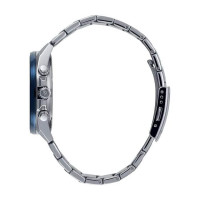 Casio – Chronographe EDIFICE standard de taille moyenne – Cadran bleu – EFV-610DB-2AV