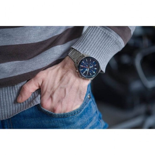 Casio – Chronographe EDIFICE standard de taille moyenne – Cadran bleu – EFV-610DB-2AV Casio – Chronographe EDIFICE standard de taille moyenne – Cadran bleu – EFV-610DB-2AV