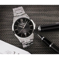 Festina – Classique – Cadran noir avec dateur – Bracelet en acier inoxydable – F20425/3