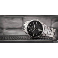 Festina – Classique – Cadran noir avec dateur – Bracelet en acier inoxydable – F20425/3