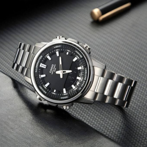 Casio – Sportives et sophistiquées – En acier inox – Autonomie pile 10 ans – AW-880D-1AV Casio – Sportives et sophistiquées – En acier inox – Autonomie pile 10 ans – AW-880D-1AV
