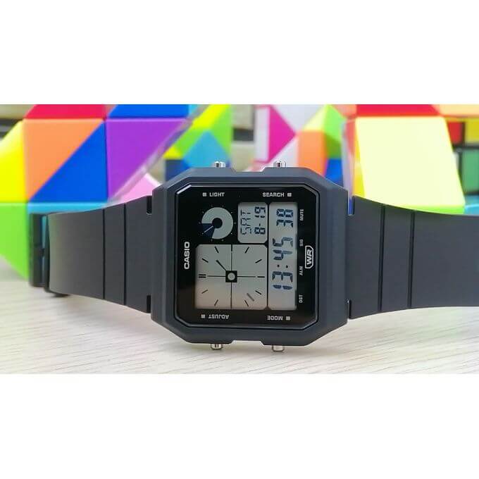 Casio – Montre qui s’adapte à tous les poignets – Noir – LF-20W-1ADF