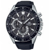 Casio – Chronographe – Bracelet cuir noir – Diamètre boîtier : 50,5 mm – EFV-620L-1AV