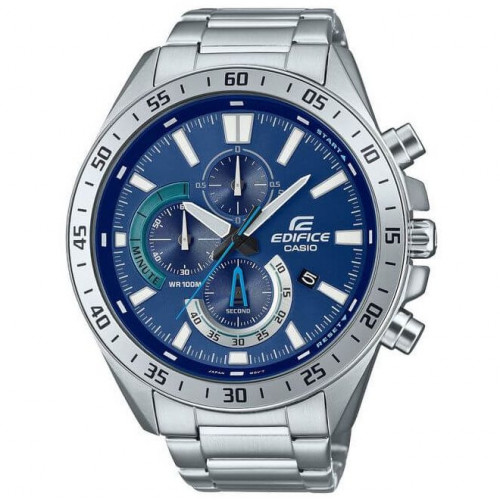 Casio – Collection Edifice – Cadran bleu – Diamètre boîtier 50,5 mm – Chronographe – EFV-620D-2AV Casio – Collection Edifice – Cadran bleu – Diamètre boîtier 50,5 mm – Chronographe – EFV-620D-2AV