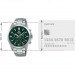 Casio – Sportive et simple – Cadran vert – Chronographe – Tout en acier – EFV-630D-3AV Casio – Sportive et simple – Cadran vert – Chronographe – Tout en acier – EFV-630D-3AV
