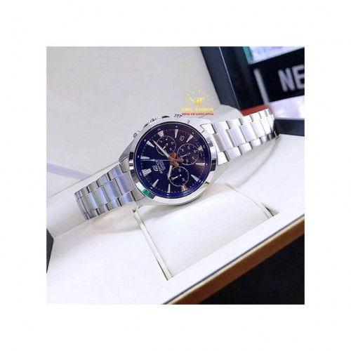 Casio – Cadran bleu – Collection Edifice – Chronographe – Étanche 100 m – EFV-630D-2AV Casio – Cadran bleu – Collection Edifice – Chronographe – Étanche 100 m – EFV-630D-2AV