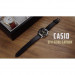 Casio – Bracelet cuir noir – Boîtier medium, diamètre 43,9 mm – Chronographe – EFV-630L-1AV Casio – Bracelet cuir noir – Boîtier medium, diamètre 43,9 mm – Chronographe – EFV-630L-1AV