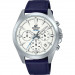 Casio – Bracelet cuir bleu – Boîtier taille medium – Chronographe – EFV-630L-7AV Casio – Bracelet cuir bleu – Boîtier taille medium – Chronographe – EFV-630L-7AV
