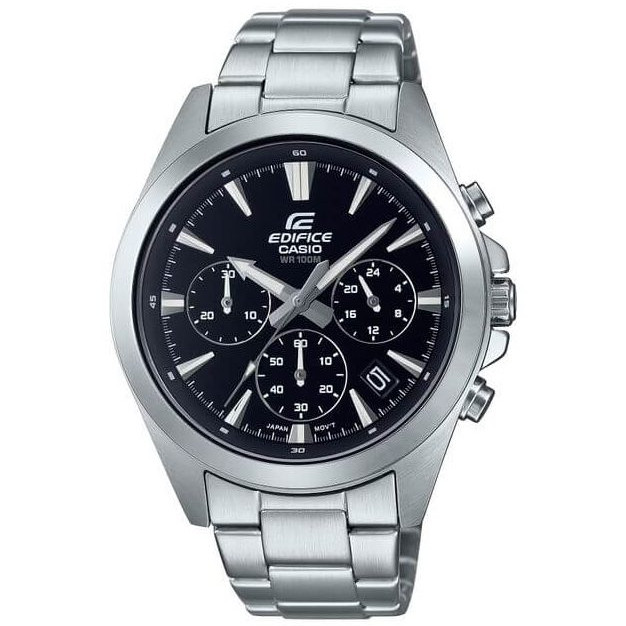 Casio – Sportive et simple d’un chronographe classique – Bracelet inoxydable – EFV-630D-1AV