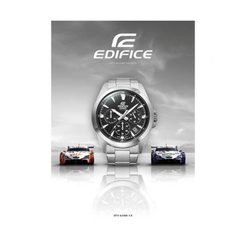 Casio – Sportive et simple d’un chronographe classique – Bracelet inoxydable – EFV-630D-1AV Casio – Sportive et simple d’un chronographe classique – Bracelet inoxydable – EFV-630D-1AV