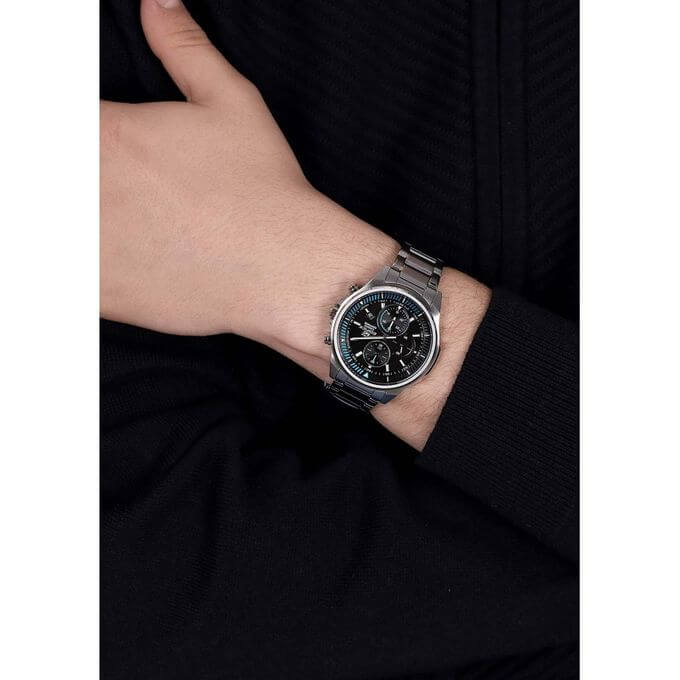 Casio EDIFICE SLIM à cristal de saphir – Chronographe pour hommes – EFR-S572D-1AVUDF