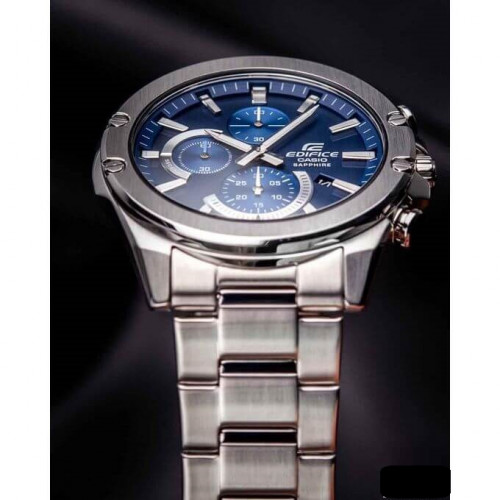 Casio – Bracelet en acier inoxydable – Résistance à l’eau 10 ATM – EFR-S567D-2AVUDF Casio – Bracelet en acier inoxydable – Résistance à l’eau 10 ATM – EFR-S567D-2AVUDF