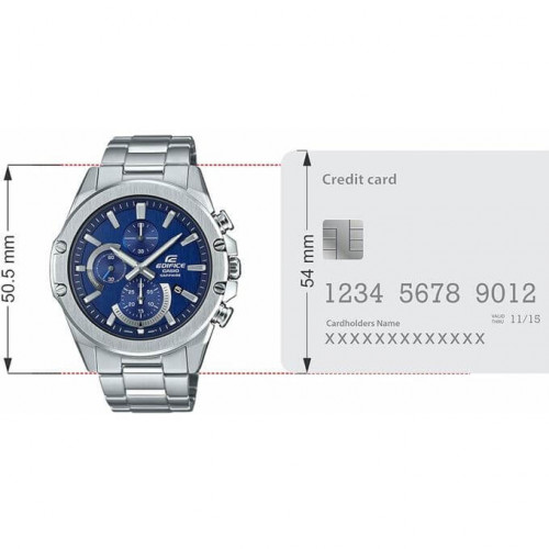 Casio – Bracelet en acier inoxydable – Résistance à l’eau 10 ATM – EFR-S567D-2AVUDF Casio – Bracelet en acier inoxydable – Résistance à l’eau 10 ATM – EFR-S567D-2AVUDF