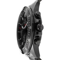 Casio – La lunette noire et le cadran ont un style audacieux – Résistance à l’eau 100 m – EFV-540DC-1AV