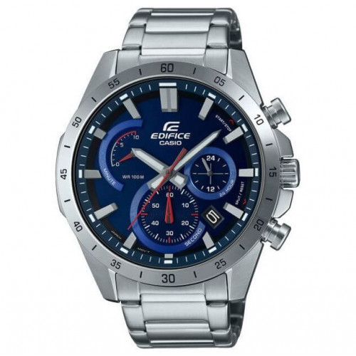 Casio – Cadran bleu – Chronographe – Bracelet en acier inoxydable – EFR-573D-2AV Casio – Cadran bleu – Chronographe – Bracelet en acier inoxydable – EFR-573D-2AV