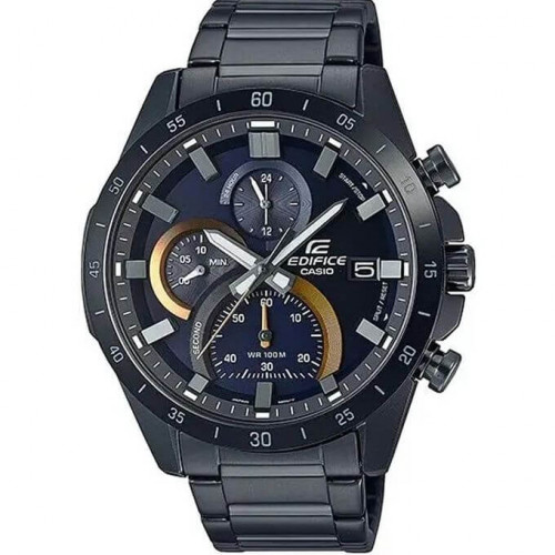 Casio – Collection Edifice – Noir – Tout en acier inoxydable noir – EFR-571DC-2AVUDF Casio – Collection Edifice – Noir – Tout en acier inoxydable noir – EFR-571DC-2AVUDF