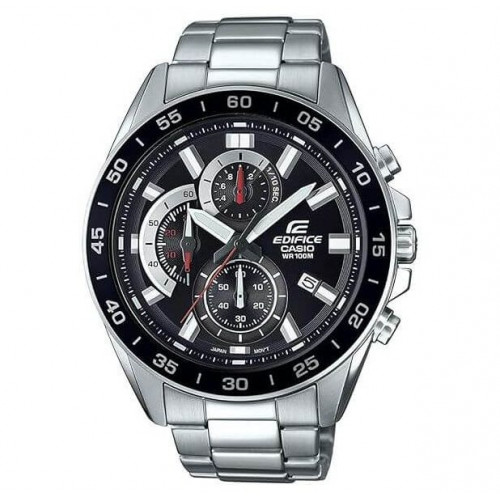 Casio – Étanche à 100 m – EDIFICE – Chronographe – Boîtier en acier inoxydable – EFV-550D-1AVUDF Casio – Étanche à 100 m – EDIFICE – Chronographe – Boîtier en acier inoxydable – EFV-550D-1AVUDF