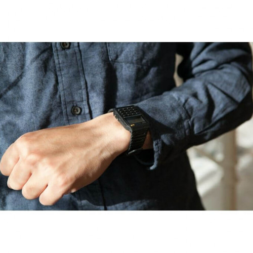 Casio – Montre calculatrice – Bracelet en silicone – Chronographe – CA-53W-1Z Casio – Montre calculatrice – Bracelet en silicone – Chronographe – CA-53W-1Z