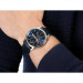 Festina – Bleu pour hommes – Bracelet en cuir croco bleu – Index tirets bronze – F16823/3 Festina – Bleu pour hommes – Bracelet en cuir croco bleu – Index tirets bronze – F16823/3