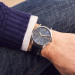 Festina – Bleu pour hommes – Bracelet en cuir croco bleu – Index tirets bronze – F16823/3 Festina – Bleu pour hommes – Bracelet en cuir croco bleu – Index tirets bronze – F16823/3