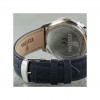 Festina – Bleu pour hommes – Bracelet en cuir croco bleu – Index tirets bronze – F16823/3