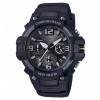 Casio – Chronographe – Noir, cadran noir – Bracelet en silicone – MCW-100H-1A3V