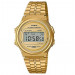 Casio – Unisexe numérique avec bracelet en acier doré inoxydable – A171WEG-9ADF Casio – Unisexe numérique avec bracelet en acier doré inoxydable – A171WEG-9ADF
