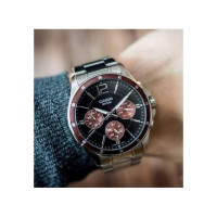 Casio – Tout en acier inoxydable – Classe d’étanchéité (50 mètres) – MTP-1374D-5AVDF