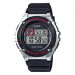 Casio – Alarme quotidienne – Étanche 50 mètres – Bracelet en silicone noir – W-216-1CV Casio – Alarme quotidienne – Étanche 50 mètres – Bracelet en silicone noir – W-216-1CV