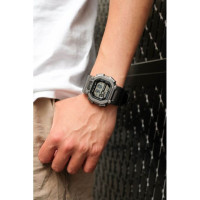 Casio – W-737HX-1A2 – Étanche 100 m – Double fuseau horaire – Bracelet extra long