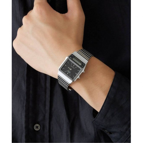 Casio – Redonnez vie au style rétro vintage avec une version contemporaine des années 80 – AQ-800E-1ADF Casio – Redonnez vie au style rétro vintage avec une version contemporaine des années 80 – AQ-800E-1ADF