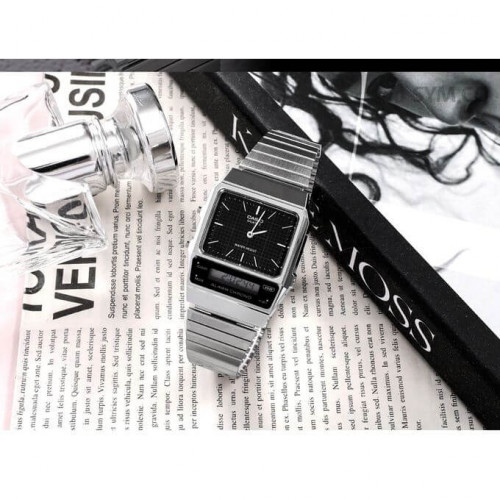 Casio – Redonnez vie au style rétro vintage avec une version contemporaine des années 80 – AQ-800E-1ADF Casio – Redonnez vie au style rétro vintage avec une version contemporaine des années 80 – AQ-800E-1ADF
