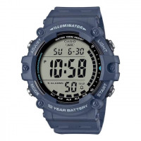 Casio – Digital bleu, bracelet quartz – AE-1500WH-2A – Étanche 100 m