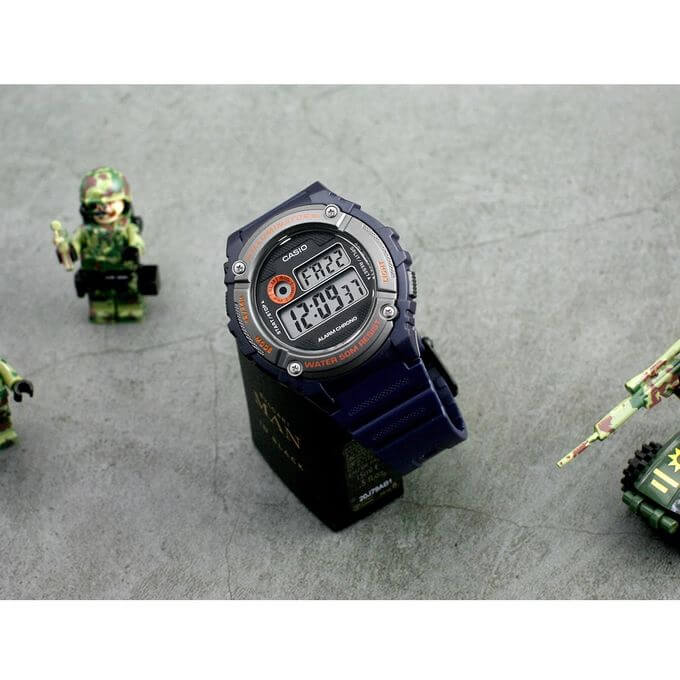 Casio – Digital bleu, bracelet quartz – AE-1500WH-2A – Étanche 100 m