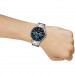 Casio – Cadran bleu – Boîtier et bracelet en acier inoxydable – MTP-1374D-2AV Casio – Cadran bleu – Boîtier et bracelet en acier inoxydable – MTP-1374D-2AV